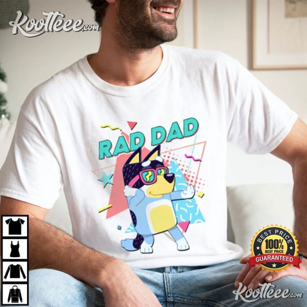 Bluey Dad Bluey Family Father’s Day T-Shirt