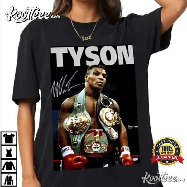 Mike Tyson The Legend Is Back Unique Boxing Champion T-Shirt