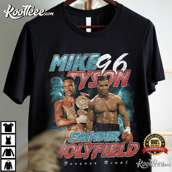 Iron Mike Tyson Evander Holyfeild T-Shirt