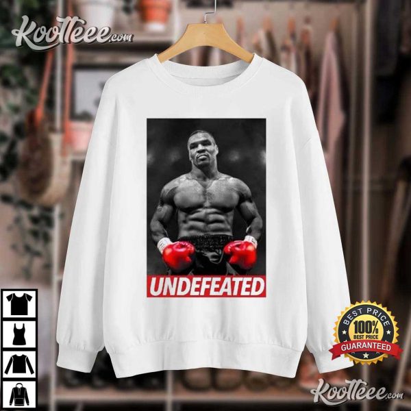 Iron Mike Tyson Boxing Undefeated Hall Of Fame T-Shirt