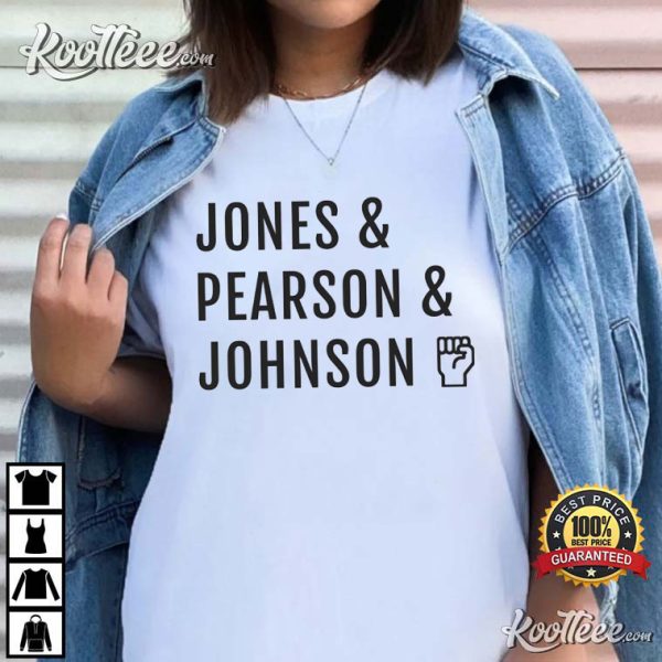 The Tennessee Three Jones Pearson Johnson Protest T-Shirt