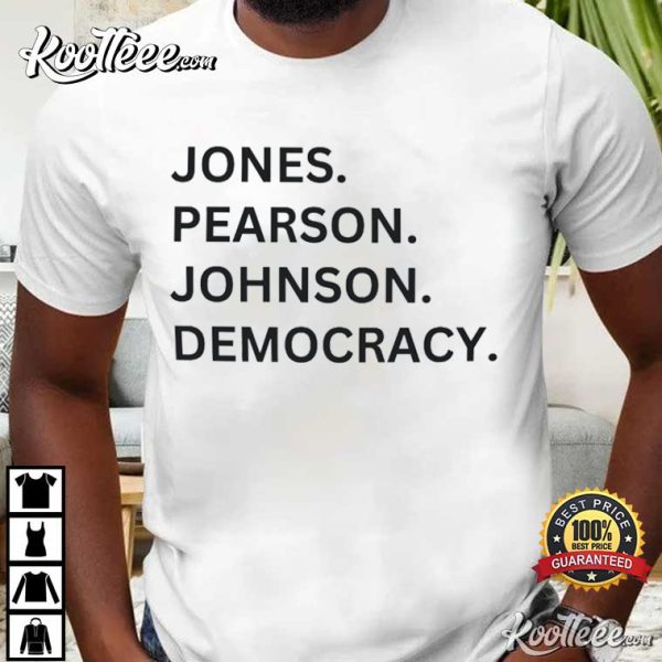 Tennessee Three Jones Pearson Johnson Social Justice Protest T-Shirt