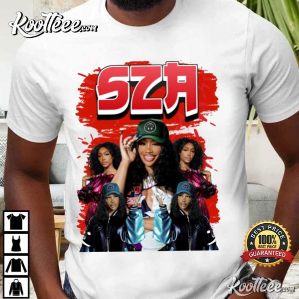 SZA SOS Album 90s Gift For Fan Fan Merch T-Shirt