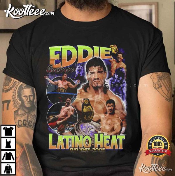 Eddie Guerrero 90s Vintage Style WWE T-Shirt