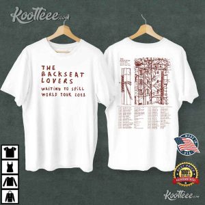 The Backseat Lovers Waiting To Spill Tour 2023 T-Shirt