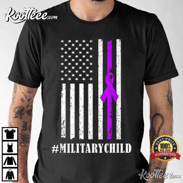 Purple Up Military Child Awareness T-Shirt