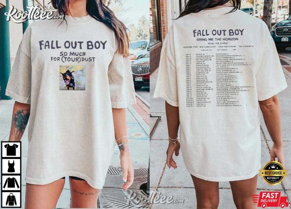 Fall Out Boy So Much For Tour Dust 2023 Trendy T-Shirt