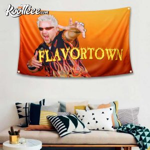 Flavortown Frat Man Cave Flag Funny Tapestry Flag 2
