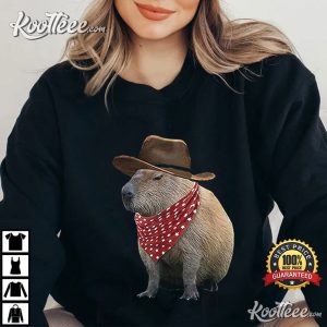 Cowboy Capybara Best T Shirt 2