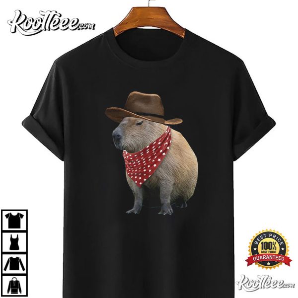 Cowboy Capybara T-Shirt