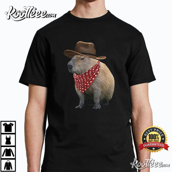 Cowboy Capybara T-Shirt