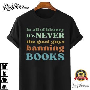 Banned Books Freedom To Read Book Lover T Shirt 4