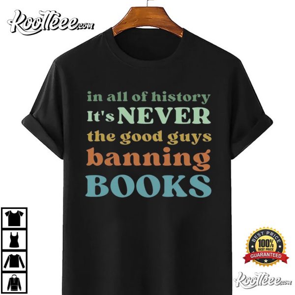 Banned Books Freedom To Read Book Lover T-Shirt