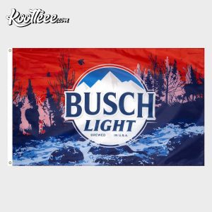 Busch Light Man Cave Beer Flag