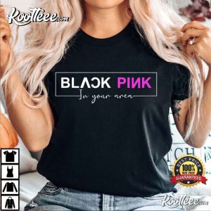 Blackpink In Your Area Pink Venom T Shirt 1