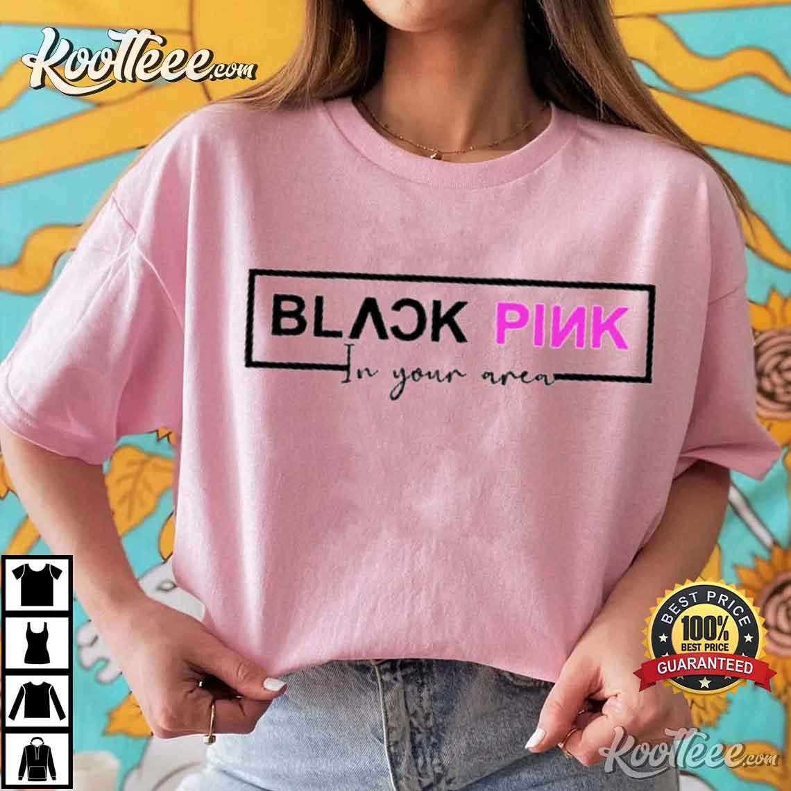 Blackpink In Your Area Pink Venom T-Shirt