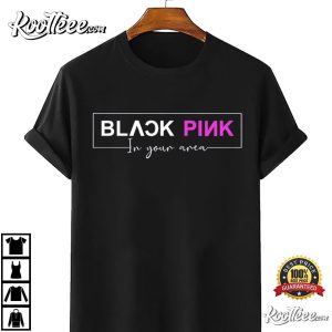 Blackpink In Your Area Pink Venom T Shirt 4