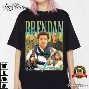 Brendan Fraser Top Funny Retro 90s Gift TV Show T Shirt 1