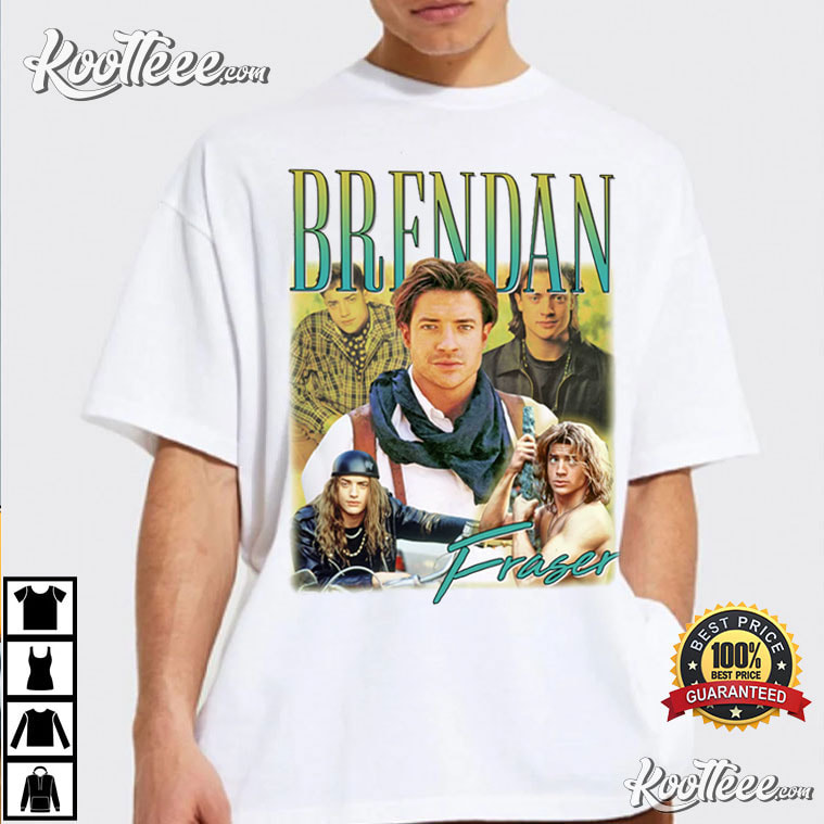 Brendan Fraser Top Funny Retro 90s Gift TV Show T-Shirt