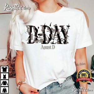 D Day Agust D Tour USA Tour Suga T Shirt 2