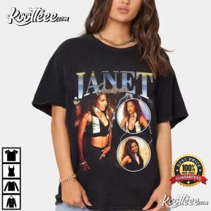 Janet Jackson Vintage 90s Bootleg T shirt 1
