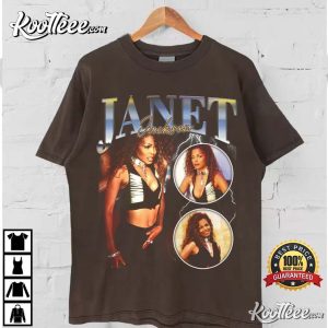 Janet Jackson Vintage 90s Bootleg T shirt 2
