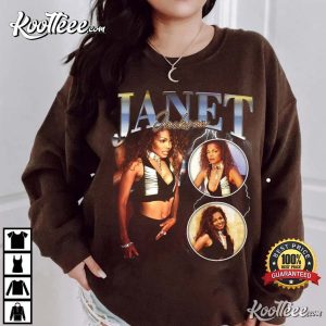 Janet Jackson Vintage 90s Bootleg T shirt 3
