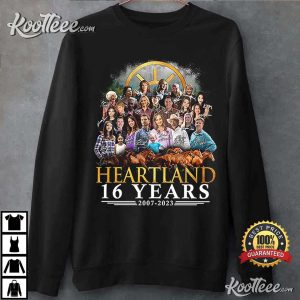 Heartland 16 Years 2007 2023 T Shirt 1