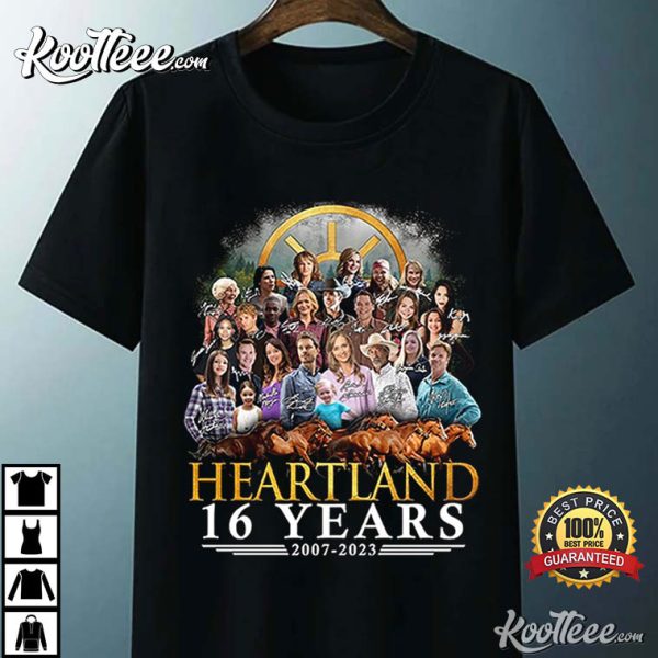 Heartland 16 Years 2007 2023 T-Shirt