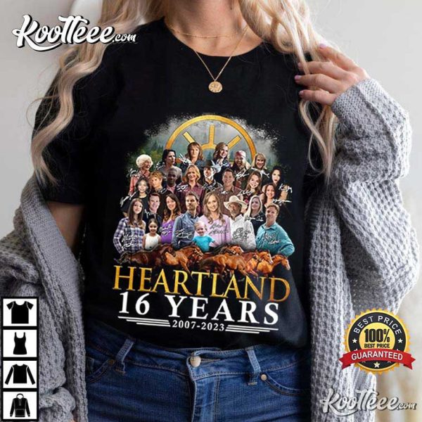 Heartland 16 Years 2007 2023 T-Shirt