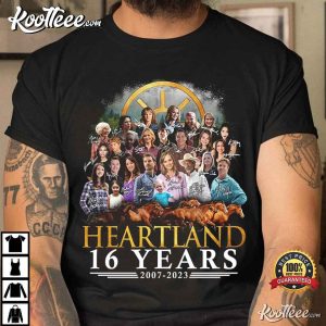 Heartland 16 Years 2007 2023 T Shirt 4
