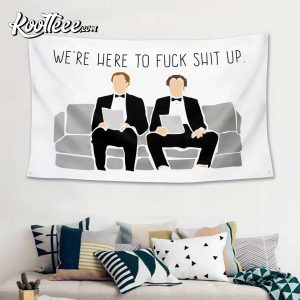 Step Brothers The Interview Were Here to Fuck Shit Up Flag 2