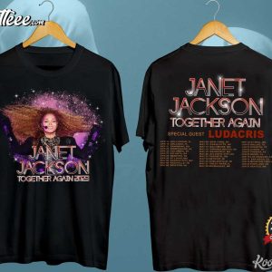 Janet Jackson Together Again Tour 2023 T Shirt 1 3
