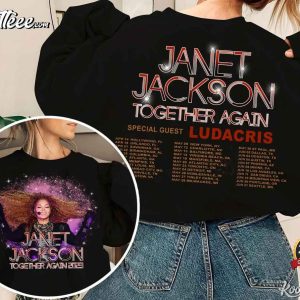 Janet Jackson Together Again Tour 2023 T Shirt 2 3