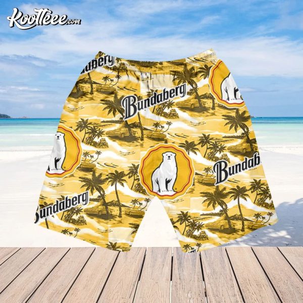 Bundaberg Hawaiian Sea Island Pattern Hawaiian Shirt And Shorts