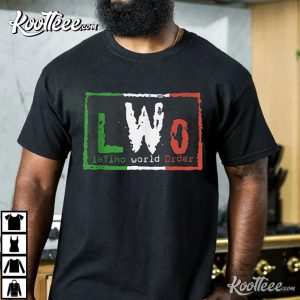 Latino World Order Cool Latino Retro Wrestling T Shirt 1
