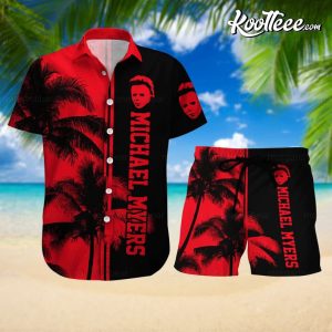 Michael Myers Gift For Fan Hawaiian Shirt And Shorts 1