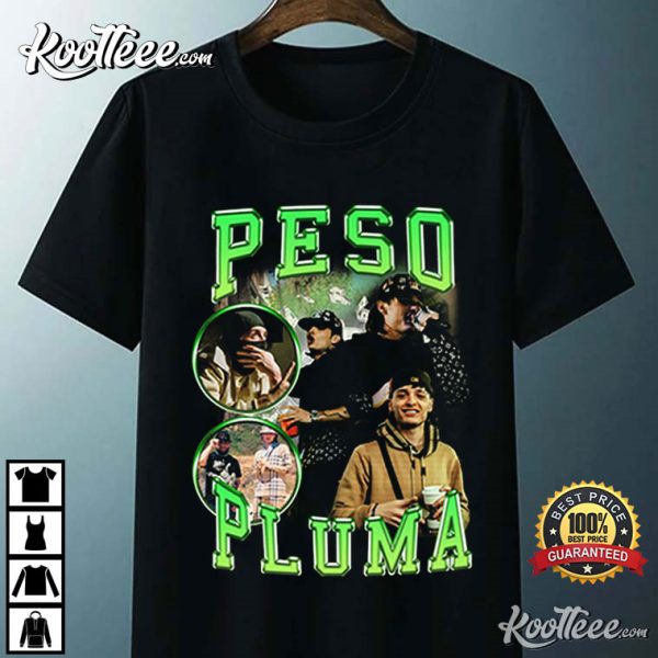Peso Pluma Vintage 90s Bootleg Gift For Fan T-Shirt