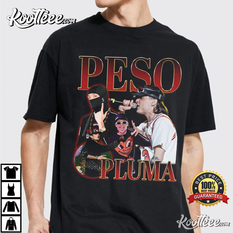 Peso Pluma Vintage Look Playera Regional Mexicano T-Shirt