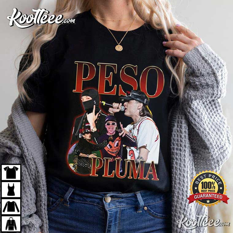 Peso Pluma Vintage Look Playera Regional Mexicano T-Shirt