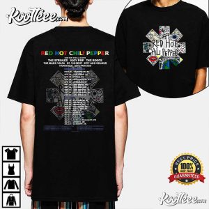 Red Hot Chili Peppers Stadium Tour 2023 Best T-Shirt