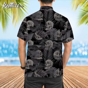 Gothic Skull Goth Men Hawaiian Shirt 3