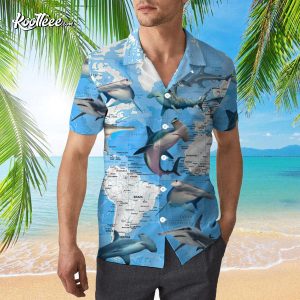 Hammerhead Shark Fishing Aloha Hawaiian Shirt 1