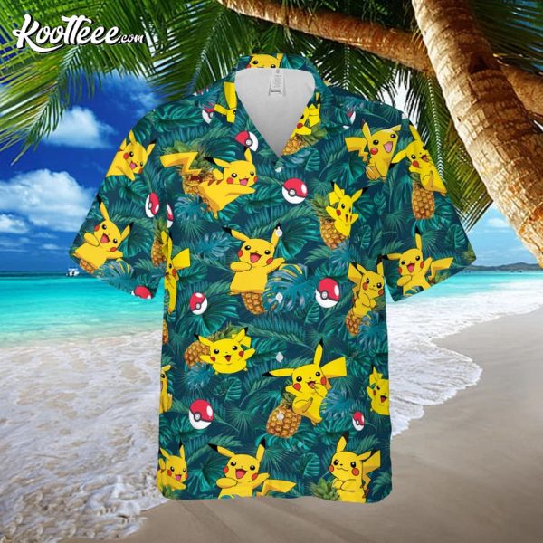 Pokemon Summer Vibe Aloha Hawaiian Shirt