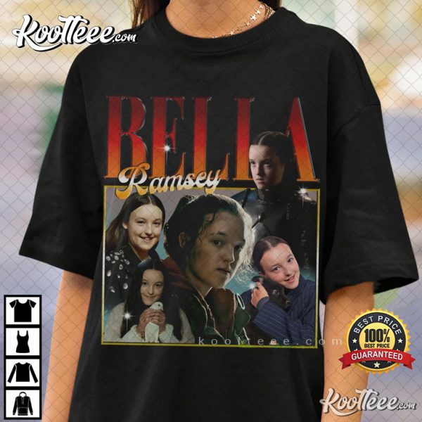 Bella Ramsey Vintage Homage Merch Gift T-Shirt