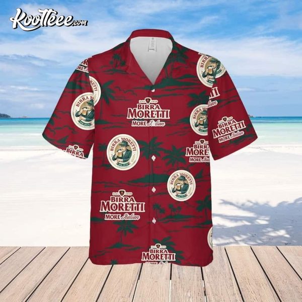Birra Moretti Beer Best Beach Gift Hawaiian Shirt