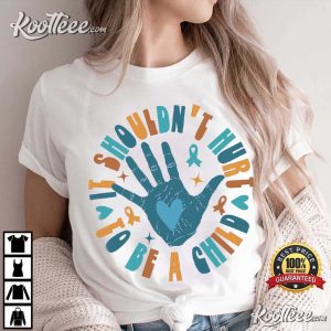 Child Abuse Awareness Domestic Violence Mental Health T shirt 3