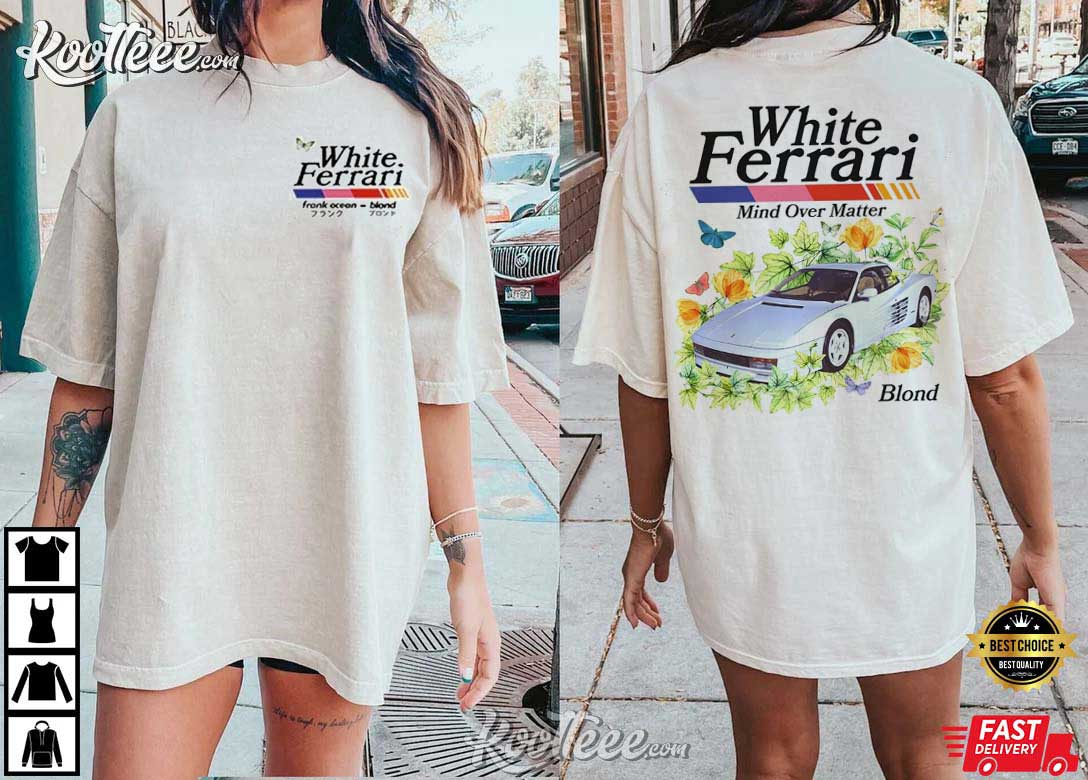 Frank Ocean BLond White Album Fan Gift T-Shirt