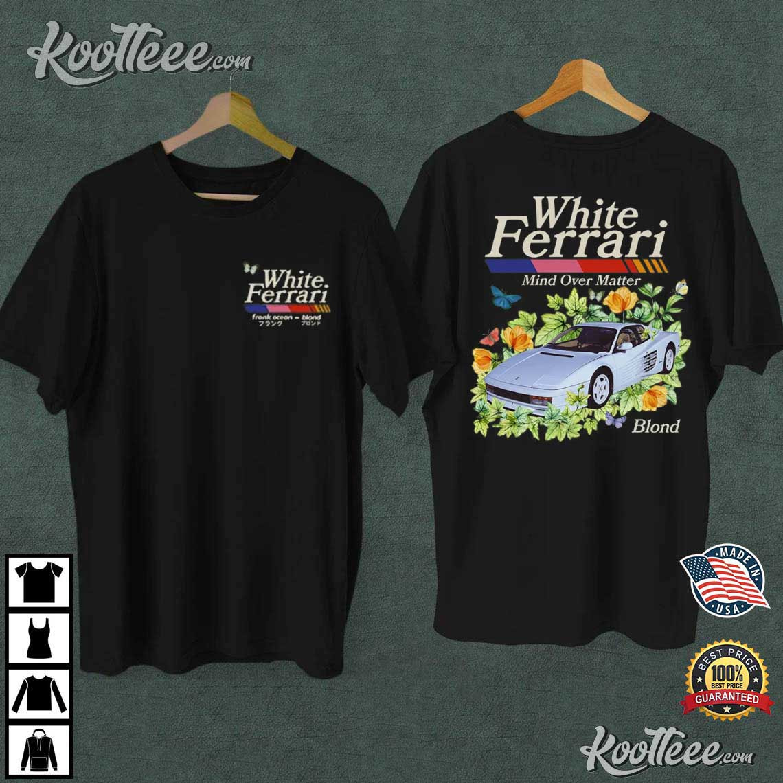 Frank Ocean BLond White Album Fan Gift T-Shirt