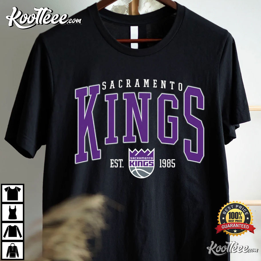 Sacramento Kings Tee Shirt Vintage Unisex Sacramento Kings Shirt
